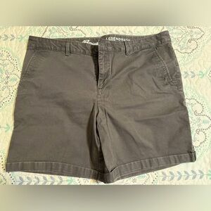 Gray Eddie Bauer Chino Style Women’s Shorts